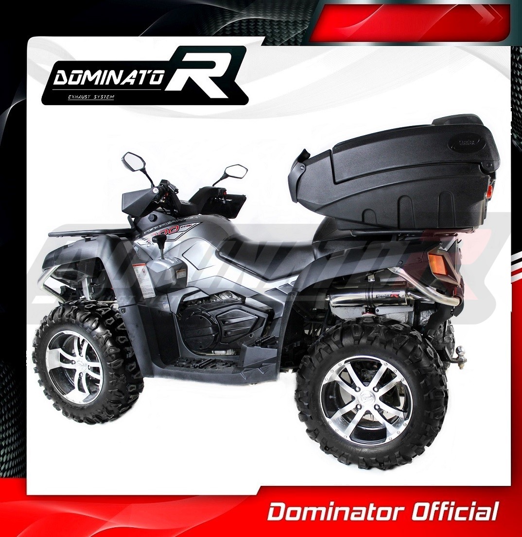 Silencieux Sport DOMINATOR Pour CFMOTO C Force 1000 - Acier Inoxydable, DB Killer Inclus