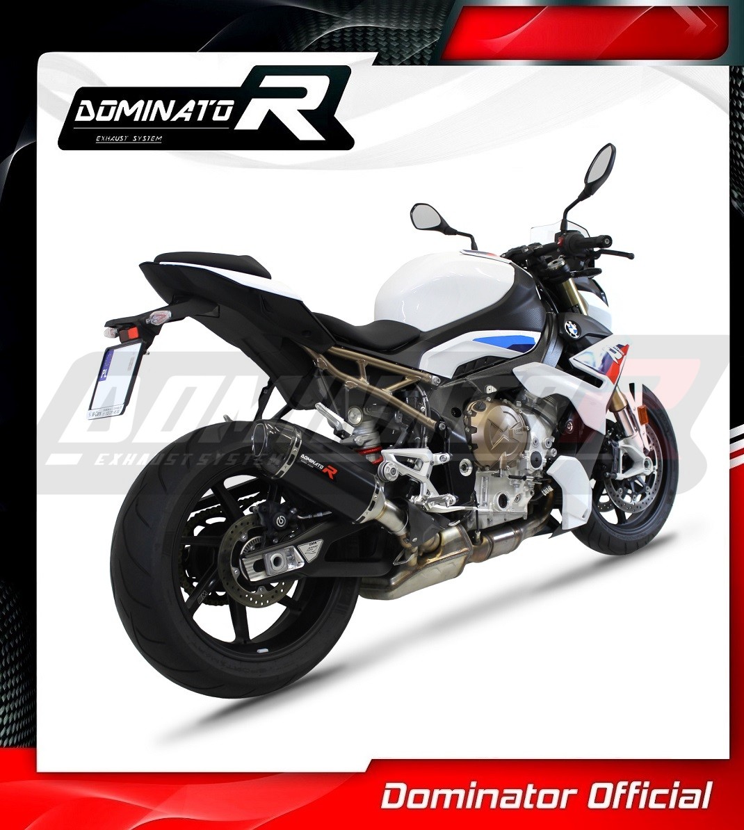 BMW F800R 2009-2017 Echappement Silencieux 350mm Ovale C
