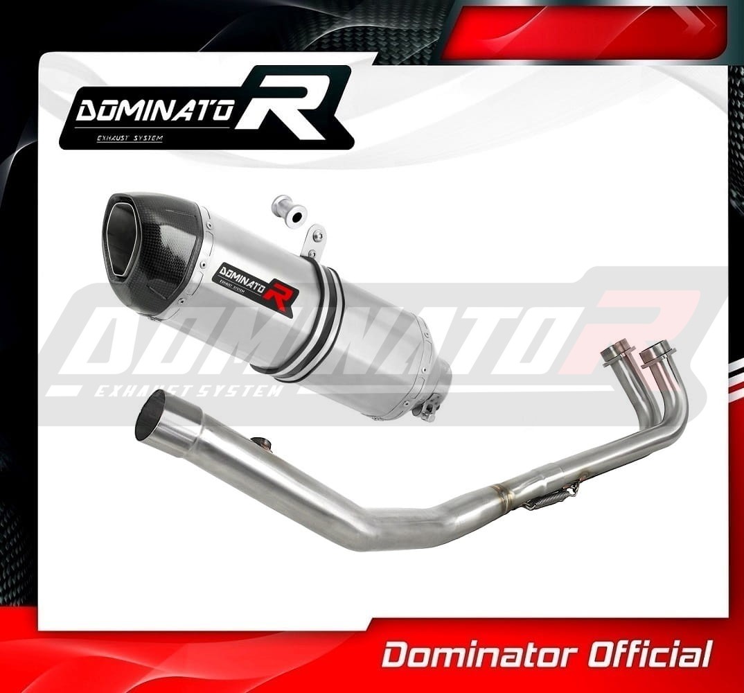 Pot D'échappement Silencieux 470mm Pour Moto Kawasaki Ninja 650, TMAX 500/530 - Acier Inoxydable, Design Sportif, Gain De Puissance - 4