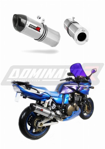 Marmitta Racing Dominator GP Per Kawasaki ZRX 1200 | Terminale In Acciaio Inox AISI 304, 2001-2007