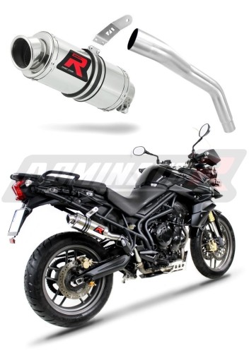 Pot D'échappement Dominator GP1 Noir Pour BMW R1200R 2010-2014 - Silencieux Sport En Aluminium Anodisé - DB Killer Inclus