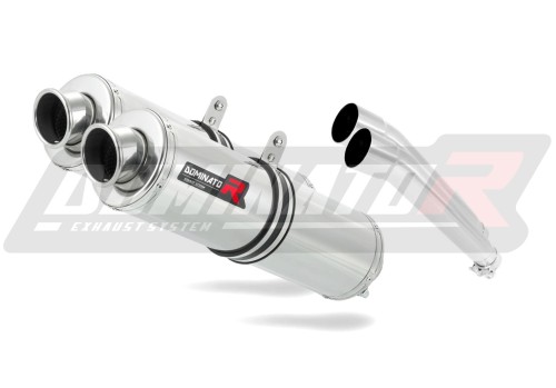 Pot D'Échappement Silencieux DOMINATOR HP1 - Pour BMW R1200RT 2004-2009 - Acier Inox - Embout Carbone