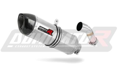 Pot D'Échappement Silencieux DOMINATOR HP1 - Compatible Kawasaki GTR 1400 (2007-2009), Acier Inox, DB Killer