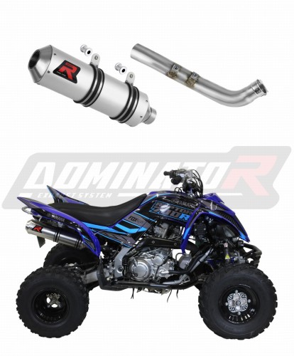 Ligne D'échappement Complète DOMINATOR MX2 Pour Honda CRF300L / Rally 2021-2023 - Collecteur Inox + Silencieux Aluminium