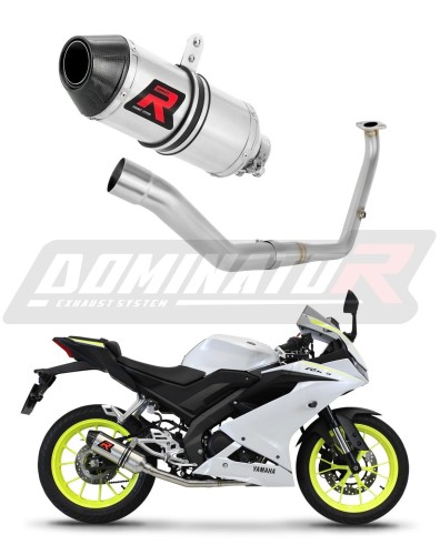 Silencieux D'échappement DOMINATOR HP1 Pour BMW R1200RT 2004-2009 - Acier Inoxydable, Embout Carbone, Avec Db Killer