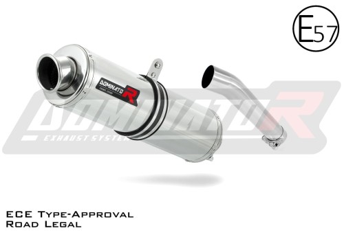 Pot D'échappement Silencieux DOMINATOR Homologué UE Pour Kawasaki Z900 2017-2019 - Acier Inox, DB Killer Soudé - 4