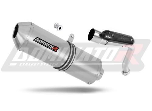 Pot D'échappement Silencieux DOMINATOR Homologué UE Pour Kawasaki Z900 2017-2019 - Acier Inox, DB Killer Soudé - 7