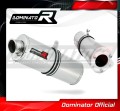 ZX6R EXHAUST Kawasaki Muffler Auspuff Sportauspuff Silencer Echappement Silencieux Scarico Scarichi Escape Wydech Tłumik OVAL 1998 - 2002 Dominator 