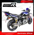 XJR 1300 EXHAUST Yamaha Muffler Auspuff Sportauspuff Silencer Echappement Silencieux Scarico Scarichi Escape Wydech Tłumik OVAL 1999 - 2008 DOMINATOR 2