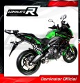 650 VERSYS EXHAUST Kawasaki Muffler Auspuff Sportauspuff Silencer Echappement Silencieux Scarico Scarichi Escape Wydech Tłumik Carbon Tip HP1 2015 - 2018 Dominator 2