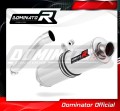 échappement silencieux DOMINATOR rond compatible avec la moto Yamaha XT 660 Z TENERE 2008  2016 2