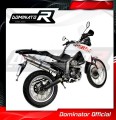 Terra Adventure 125 Exhaust Derbi Muffler Auspuff Sportauspuff Silencer Echappement Silencieux Scarico Scarichi Escape Wydech Tłumik OVAL 2008 - 2015 Dominator 2