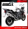 échappement silencieux DOMINATOR rond compatible avec la moto Triumph TIGER EXPLORER 1200 2012  2015 3