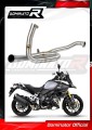 decat mid muffler DOMINATOR Mid Pipe fits to DL 1000 VStrom 2014  2016