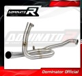 decat silencieux central DOMINATOR Mid Pipe compatible avec la moto DL 1000 VStrom 2014  2016 2
