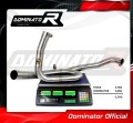 decat silencieux central DOMINATOR Mid Pipe compatible avec la moto DL 1000 VStrom 2014  2016 4