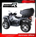 exhaust muffler DOMINATOR ROUND fits to Cf moto X8 Terralander 800 V Twin 2012  2016 2