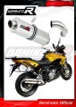 échappement silencieux DOMINATOR ovale compatible avec la moto Aprilia ETV 1200 Caponord 2013  2016