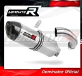 échappement silencieux DOMINATOR HP1 compatible avec la moto Aprilia ETV 1200 Caponord 2013  2016 2