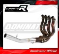 decat silencieux central DOMINATOR Mid Pipe compatible avec la moto Ninja H2 SX 2018  2020 5