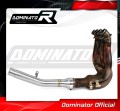decat silencieux central DOMINATOR Mid Pipe compatible avec la moto Ninja H2 SX 2018  2020 6