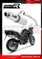 TIGER 800 XC XR XRX XCX XRT XCA EXHAUST Triumph Muffler Auspuff Sportauspuff Silencer Echappement Silencieux Scarico Scarichi Escape Wydech Tłumik ROUND 2011 - 2014 DOMINATOR
