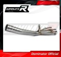 YZF R1 1000 Exhaust Cat Eliminator Catalyst Catalytic Converter Linkpipe Decat Downpipe 2015 - 2017 DOMINATOR 1