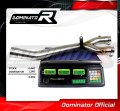 YZF R1M 1000 Exhaust Cat Eliminator Catalyst Catalytic Converter Linkpipe Decat Downpipe 2015 - 2017 DOMINATOR 5