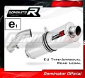 échappement silencieux DOMINATOR homologué ovale compatible avec la moto R1200R 2006  2009