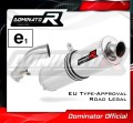 exhaust muffler DOMINATOR homologated road legal ROUND fits to R1200ST 2004  2009