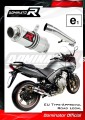 échappement silencieux DOMINATOR homologué GP 1 compatible avec la moto CBF 600 2008  2013 3