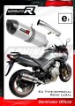 échappement silencieux DOMINATOR homologué HP1 compatible avec la moto CBF 600 2008  2013 3