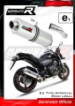 exhaust muffler DOMINATOR homologated road legal OVAL fits to CB 600F HORNET 2007  2013 5