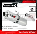 échappement silencieux DOMINATOR homologué ovale compatible avec la moto CBR 600 F 2011  2015
