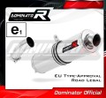 F800GS Adventure Exhaust BMW Homologated EC Type approval  Street legal Approval Certificate Muffler Auspuff Sportauspuff Silencer Echappement Silencieux Scarico Scarichi Escape Wydech Tłumik ROUND 2008 - 2017 Dominator