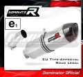 échappement silencieux DOMINATOR homologué HP1 compatible avec la moto F800R 2009  2019