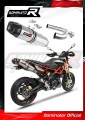Dorsoduro 900 Exhaust Aprilia Muffler Auspuff Sportauspuff Silencer Echappement Silencieux Scarico Scarichi Escape Wydech Tłumik Carbon Tip HP1 2017 - 2020 Dominator