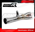 decat silencieux central DOMINATOR Mid Pipe compatible avec la moto CBR 1000RR 2017  2024 2