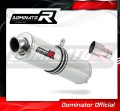 wydech tłumik DOMINATOR Okrągły pasujący do motocykla Piaggio X10 125 2012 - 2016 2