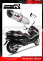 X10 125 EXHAUST Piaggio Muffler Auspuff Sportauspuff Silencer Echappement Silencieux Scarico Scarichi Escape Wydech Tłumik HP1 2012 - 2016 DOMINATOR