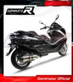 X10 125 EXHAUST Piaggio Muffler Auspuff Sportauspuff Silencer Echappement Silencieux Scarico Scarichi Escape Wydech Tłumik HP1 2012 - 2016 DOMINATOR 2