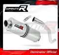 échappement silencieux DOMINATOR ovale compatible avec la moto Triumph TIGER SPORT 1050 2016  2020 2