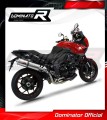 échappement silencieux DOMINATOR ovale compatible avec la moto Triumph TIGER SPORT 1050 2016  2020 3