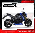 GSX-S 750 EXHAUST Szuki Muffler Auspuff Sportauspuff Silencer Echappement Silencieux Scarico Scarichi Escape Wydech Tłumik GP 2017 - 2020 DOMINATOR 3