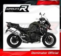 exhaust muffler DOMINATOR ROUND fits to Triumph TIGER EXPLORER 1200 XC XR 2016  2017 4