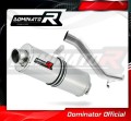 échappement silencieux DOMINATOR ovale compatible avec la moto Triumph TIGER EXPLORER 1200 XC XR 2016  2017 2