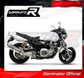 échappement silencieux DOMINATOR ovale compatible avec la moto Yamaha XJR 1300 2007  2016 4