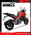 échappement silencieux DOMINATOR HP3 compatible avec la moto Ducati MULTISTRADA 1260 1260 S 2018  2020 3