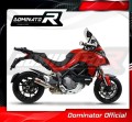 échappement silencieux DOMINATOR HP3 compatible avec la moto Ducati MULTISTRADA 1260 1260 S 2018  2020 4