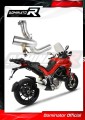 decat silencieux central DOMINATOR Mid Pipe compatible avec la moto Multistrada 1260 / 1260 S 2018  2020